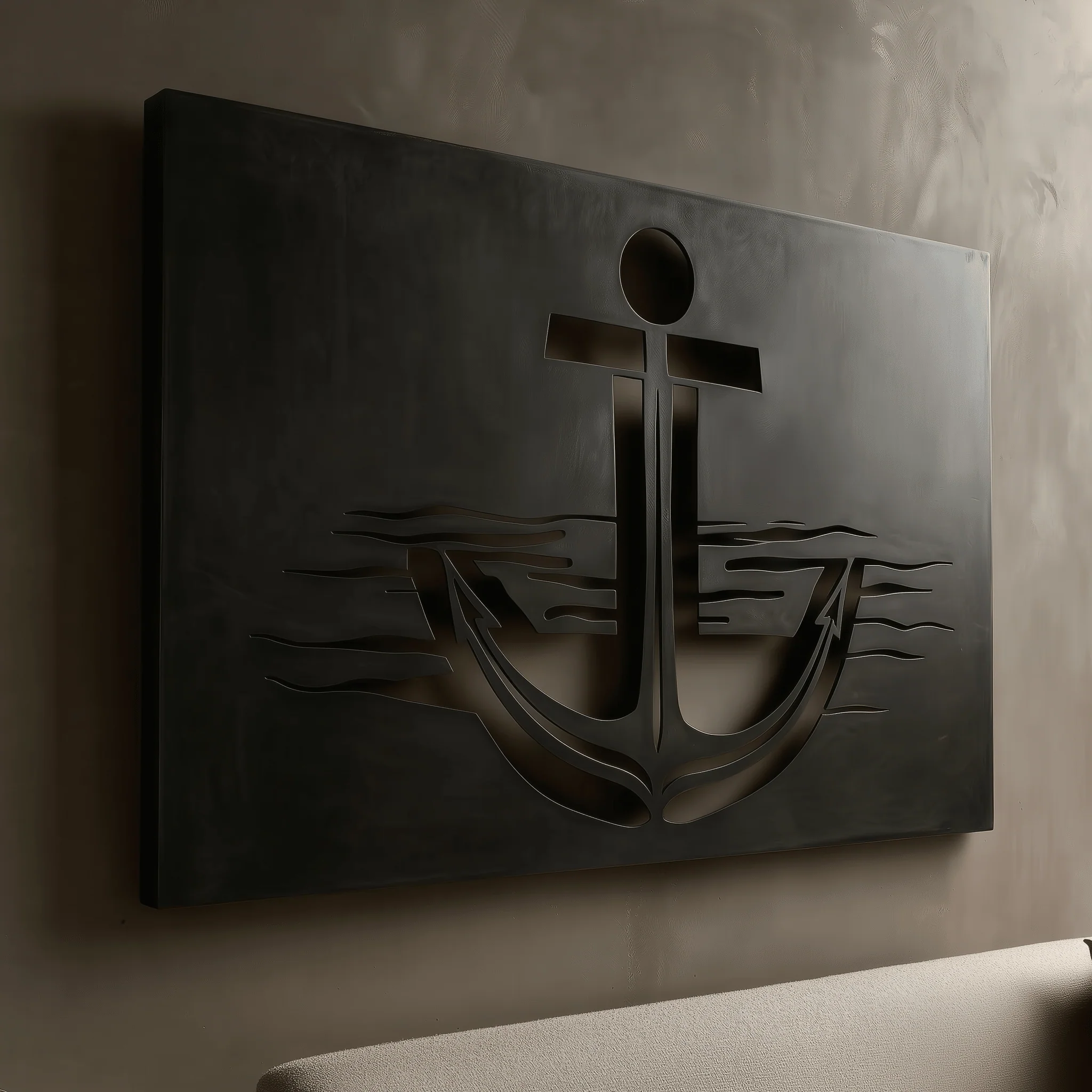 The Anchor - Metal Wall Art - Forge