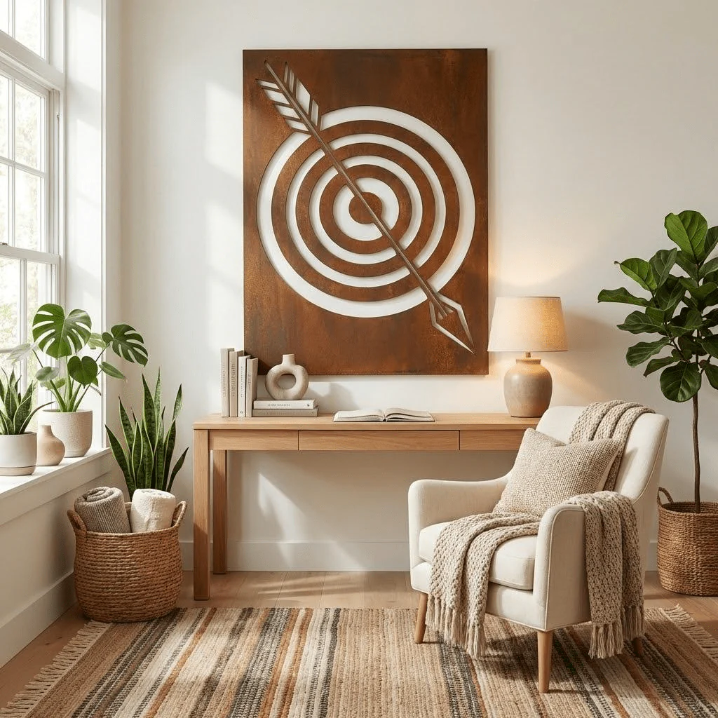 The Archer - Metal Wall Art - Oxide - Image 3