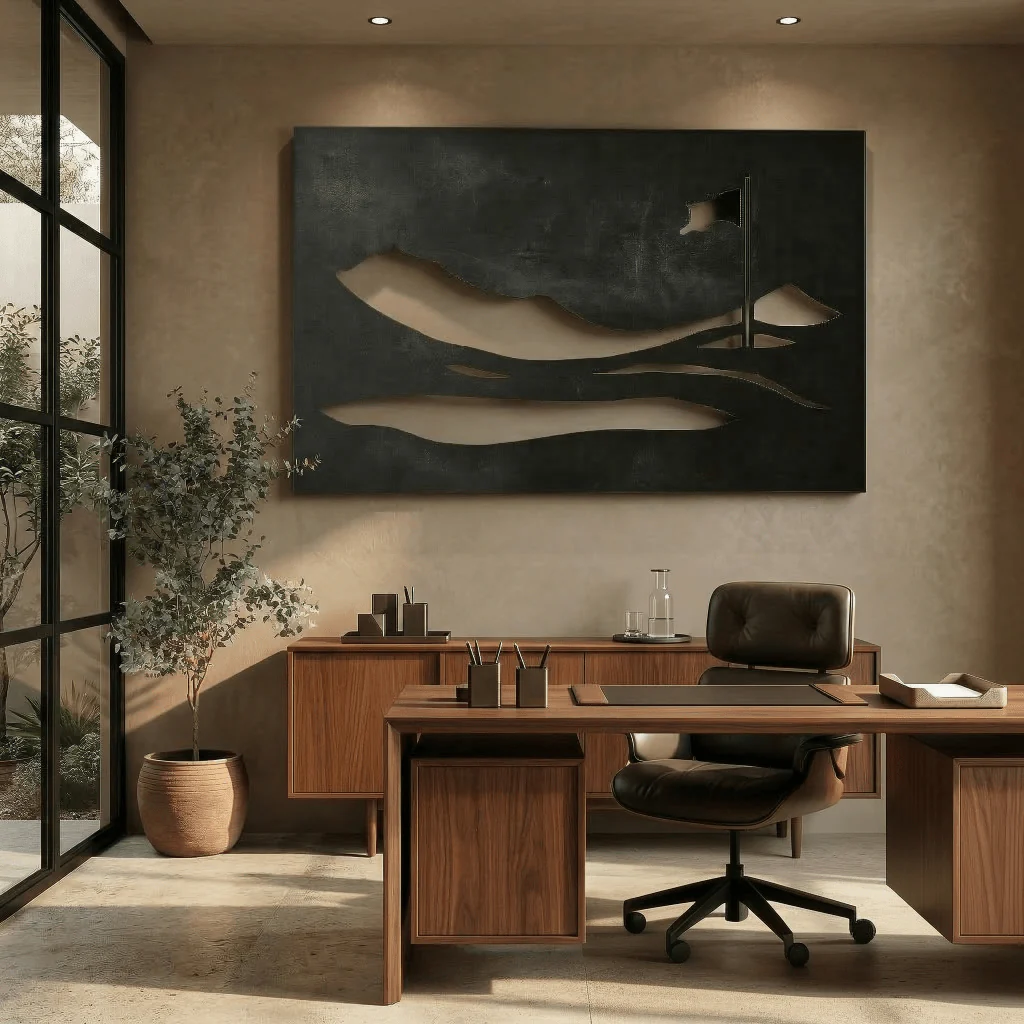 The Banner - Metal Wall Art - Forge