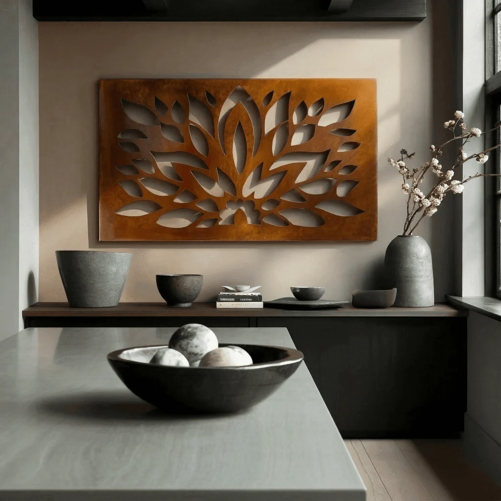 The Bloom - Metal Wall Art - Oxide - Image 3