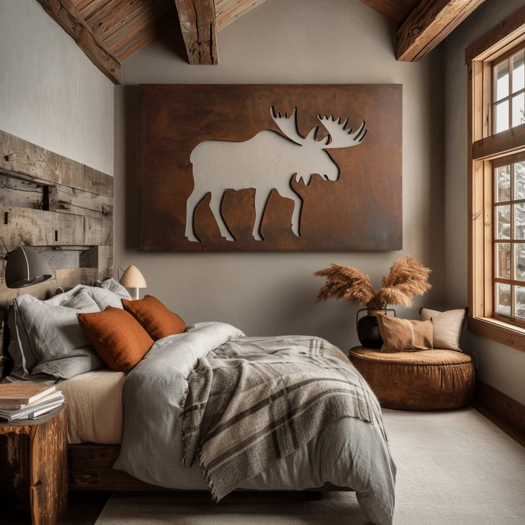 The Bullmark - Metal Wall Art - Umber - Image 5