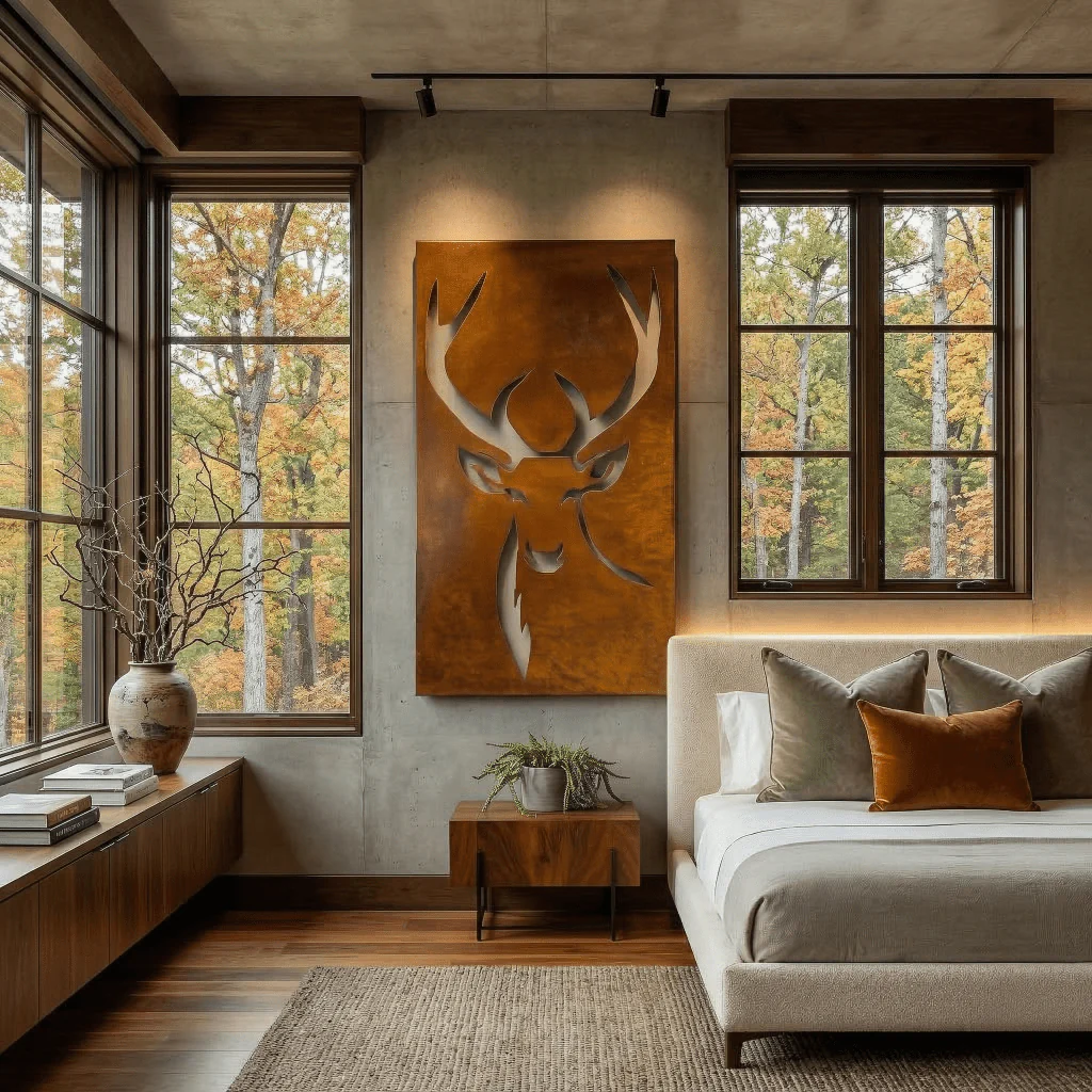 The Caribou - Metal Wall Art - Oxide - Image 2
