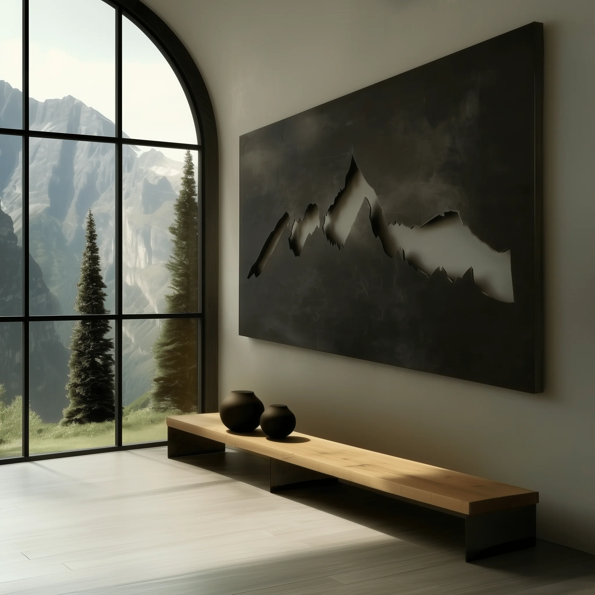 The Crestfall - Metal Wall Art - Forge - Image 2