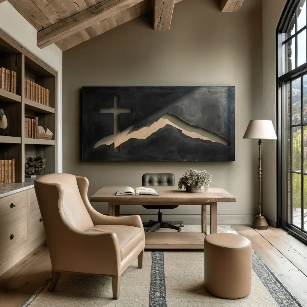 The Crossline - Metal Wall Art - Forge - Image 3