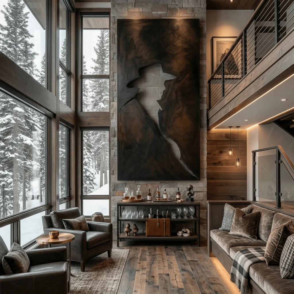 The Drifter - Metal Wall Art - Umber - Image 4