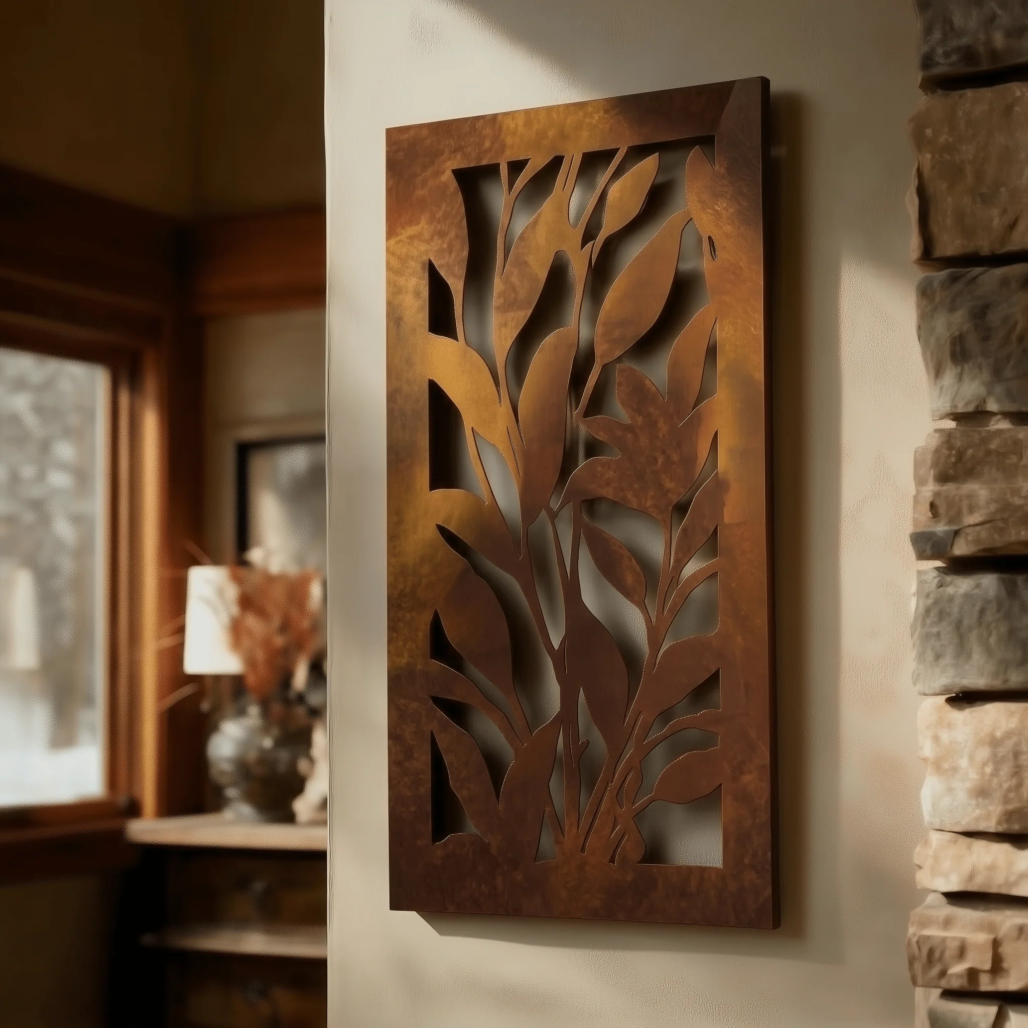 The Foliage - Metal Wall Art - Oxide - Image 2