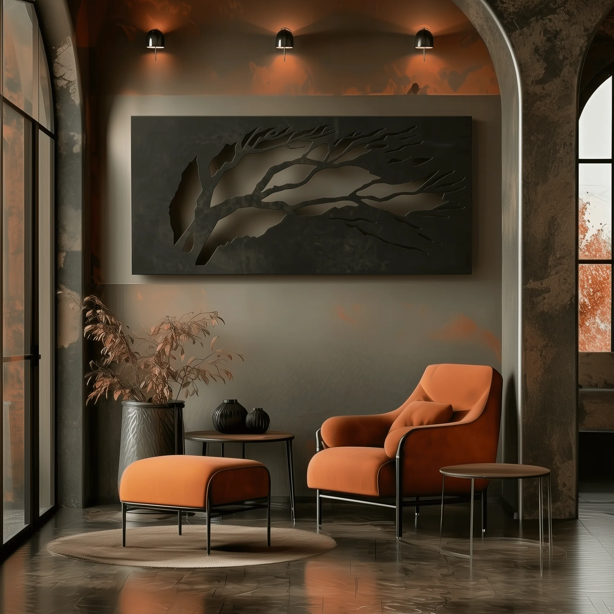 The Gale - Metal Wall Art - Forge - Image 3