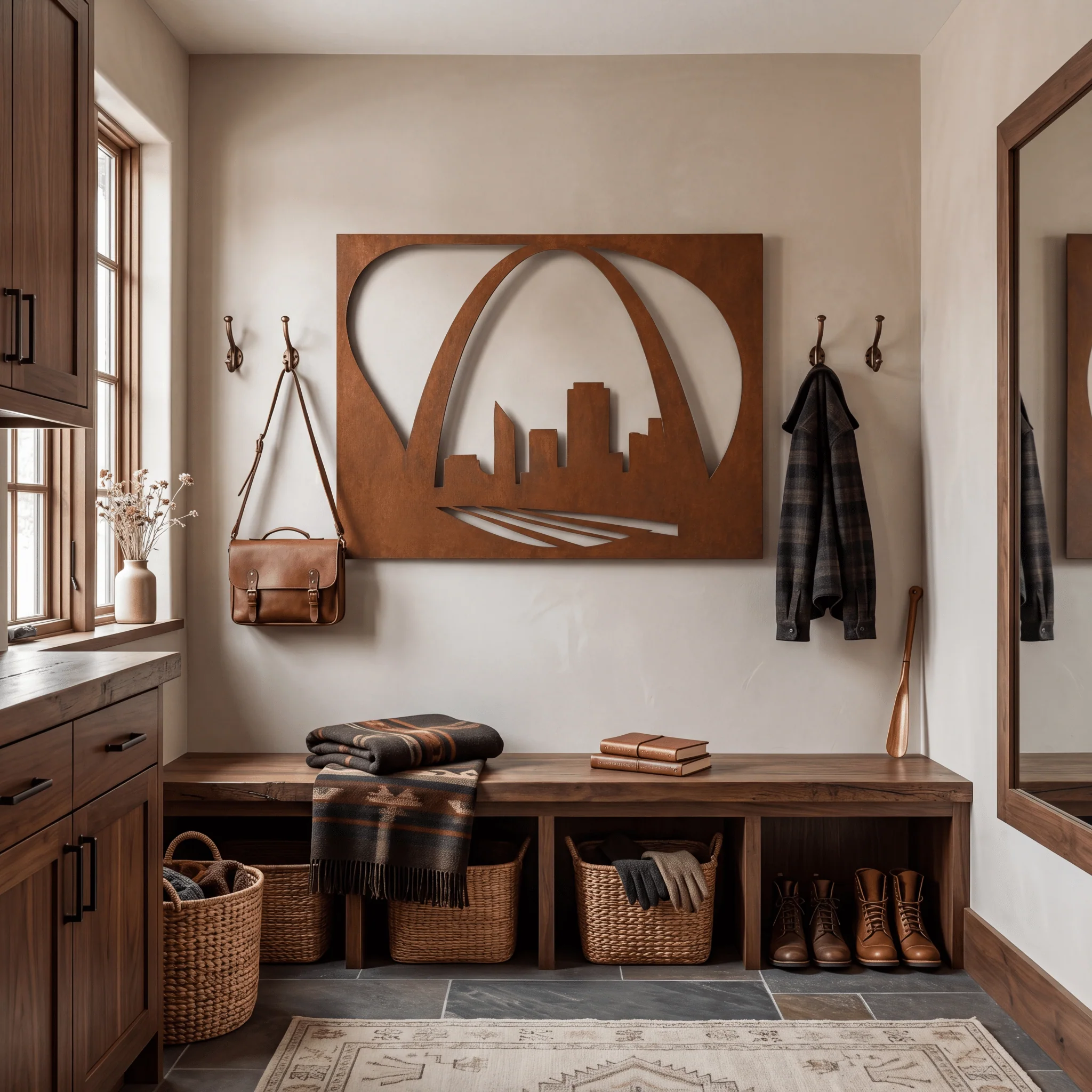 The Gateway Arch - Metal Wall Art - Oxide - Image 3