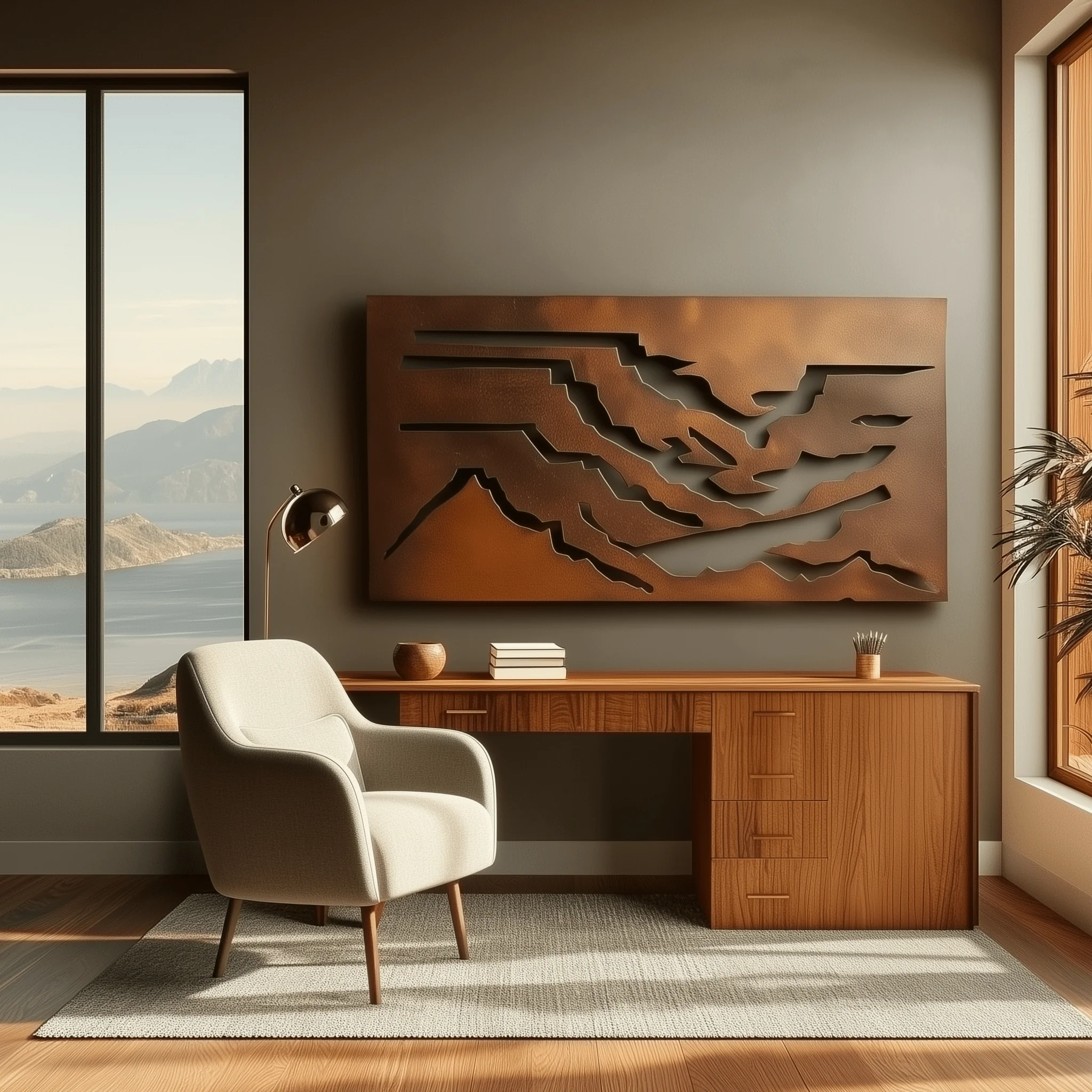 The Grand Canyon - Metal Wall Art - Oxide - Image 3