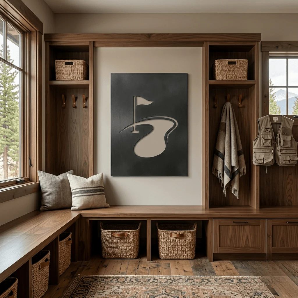 The Greenside - Metal Wall Art - Forge