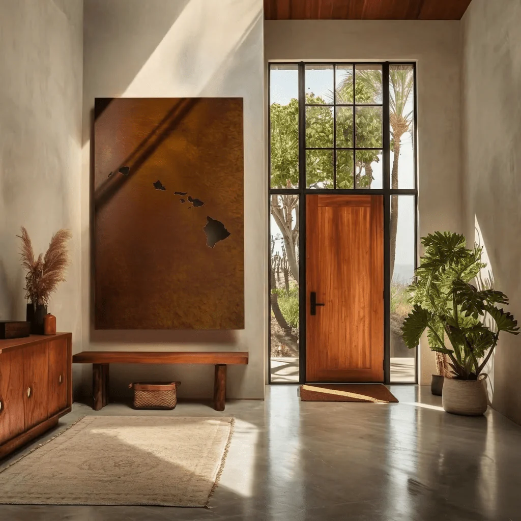The Hawaii - Metal Wall Art - Oxide - Image 3