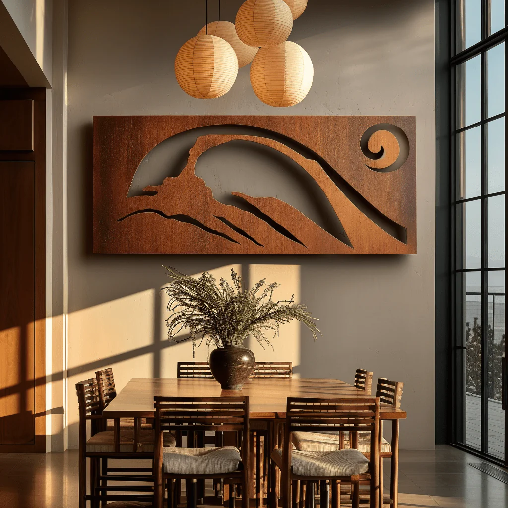 The Landscape Arch - Metal Wall Art - Oxide - Image 3