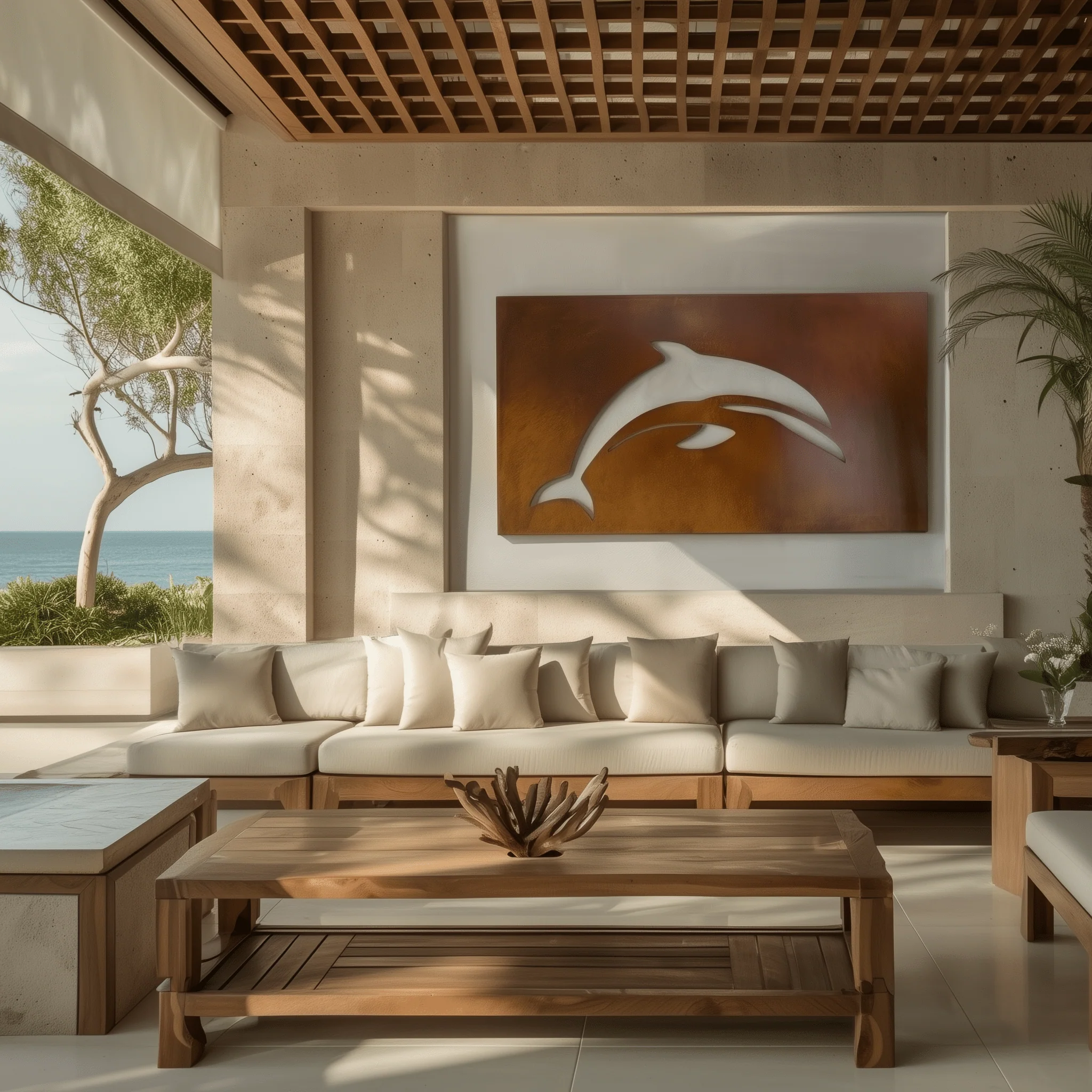 The Leap - Metal Wall Art - Oxide
