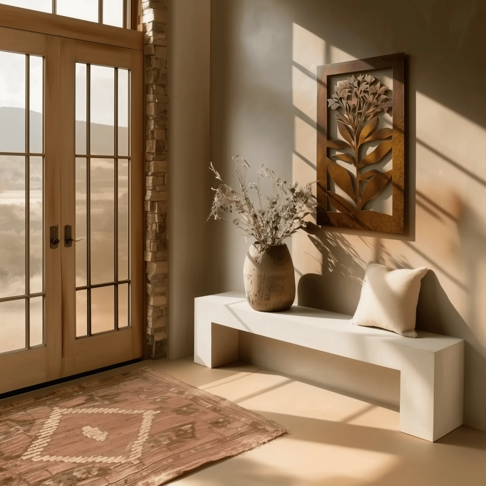 The Lilac - Metal Wall Art - Oxide - Image 3