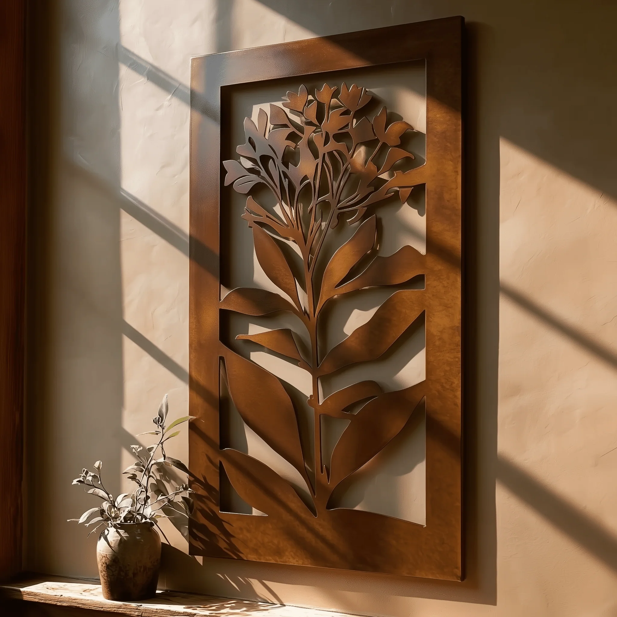 The Lilac - Metal Wall Art - Oxide - Image 4