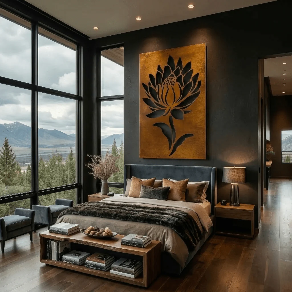 The Montana Bitterroot - Metal Wall Art - Oxide - Image 4
