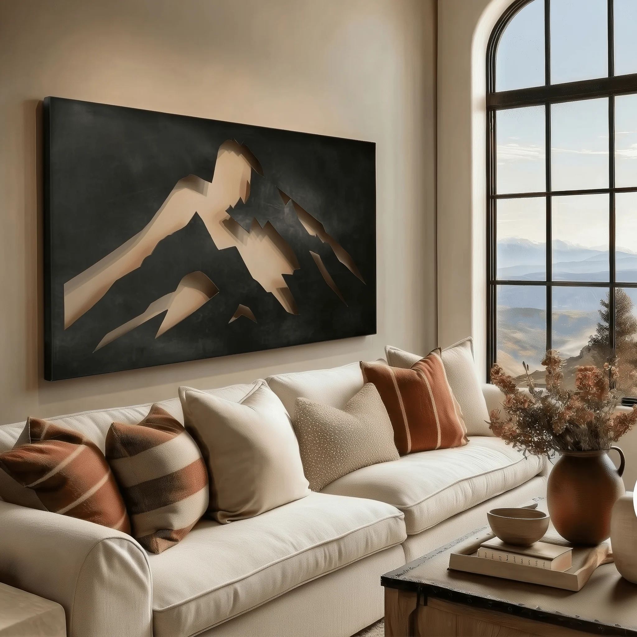The Mount Baker - Metal Wall Art - Forge
