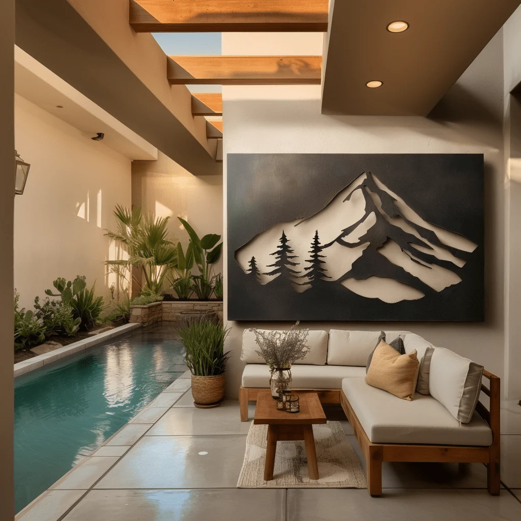 The Mount Hood - Metal Wall Art - Forge - Image 3