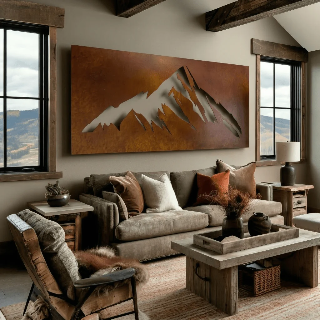 The Mount McKinley - Metal Wall Art - Oxide - Image 2