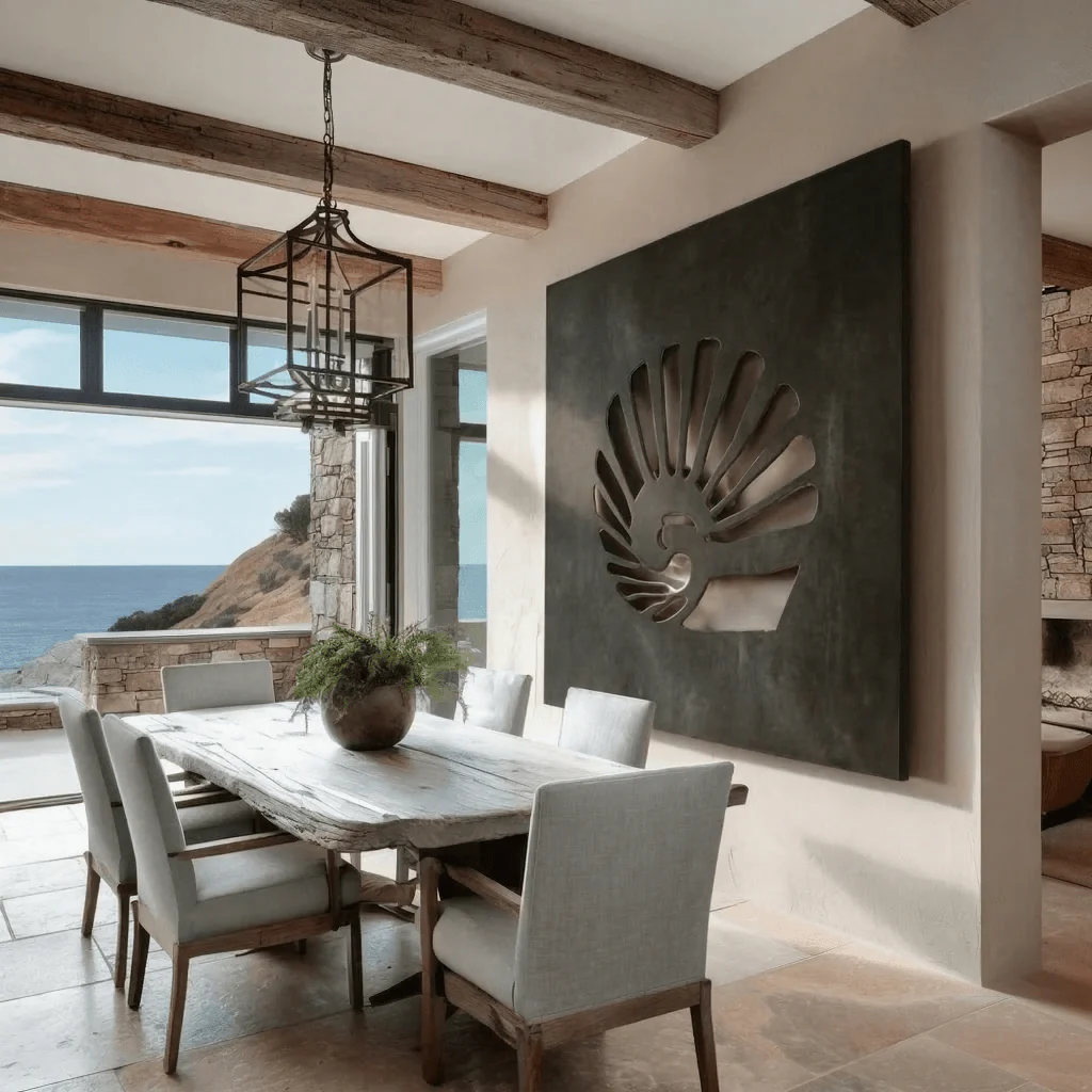 The Nautilus - Metal Wall Art - Forge