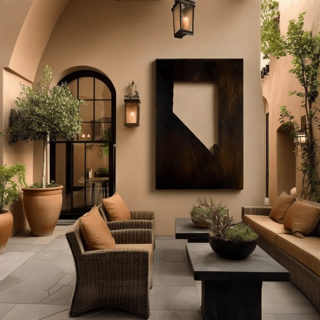 The Nevada - Metal Wall Art - Umber - Image 3