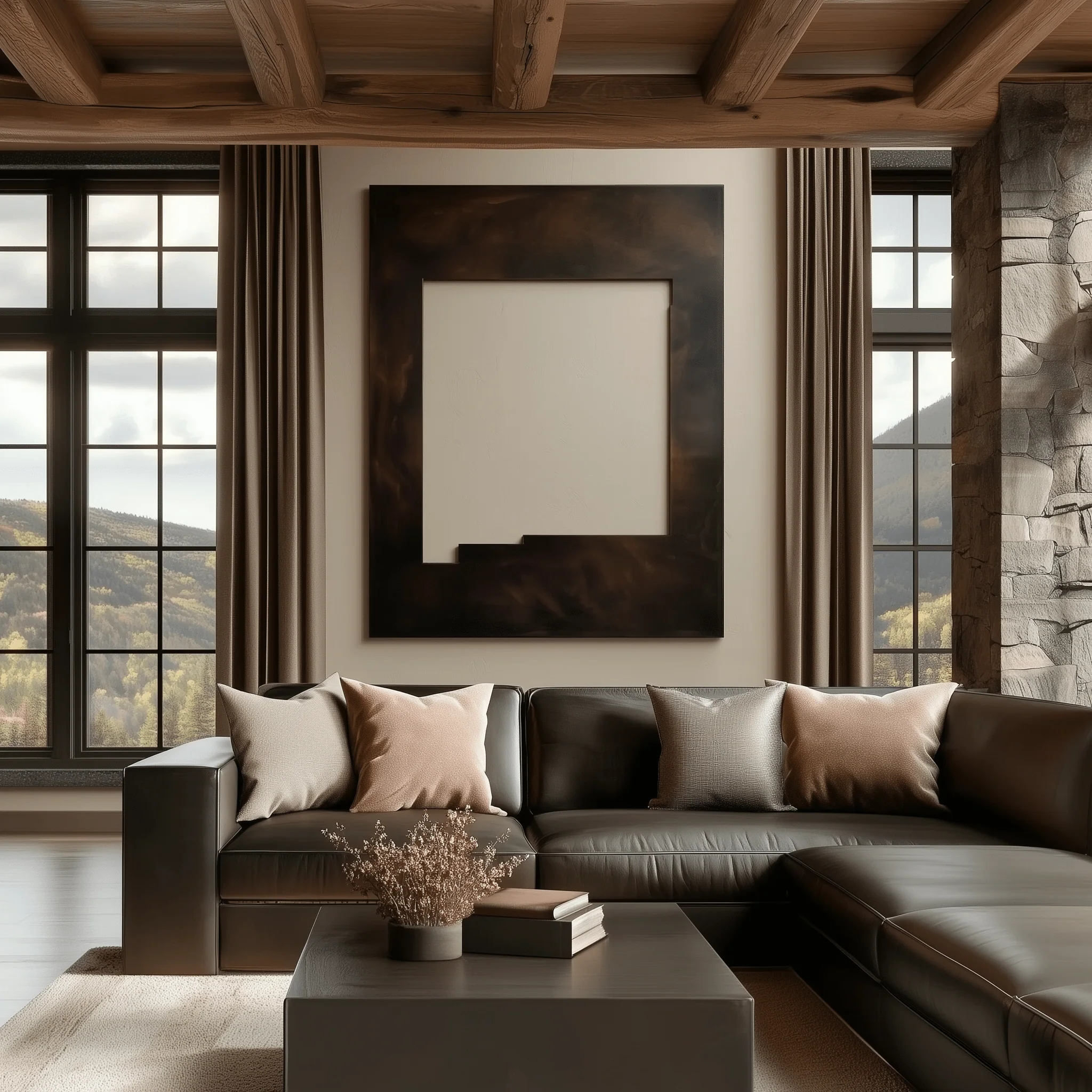 The New Mexico - Metal Wall Art - Umber