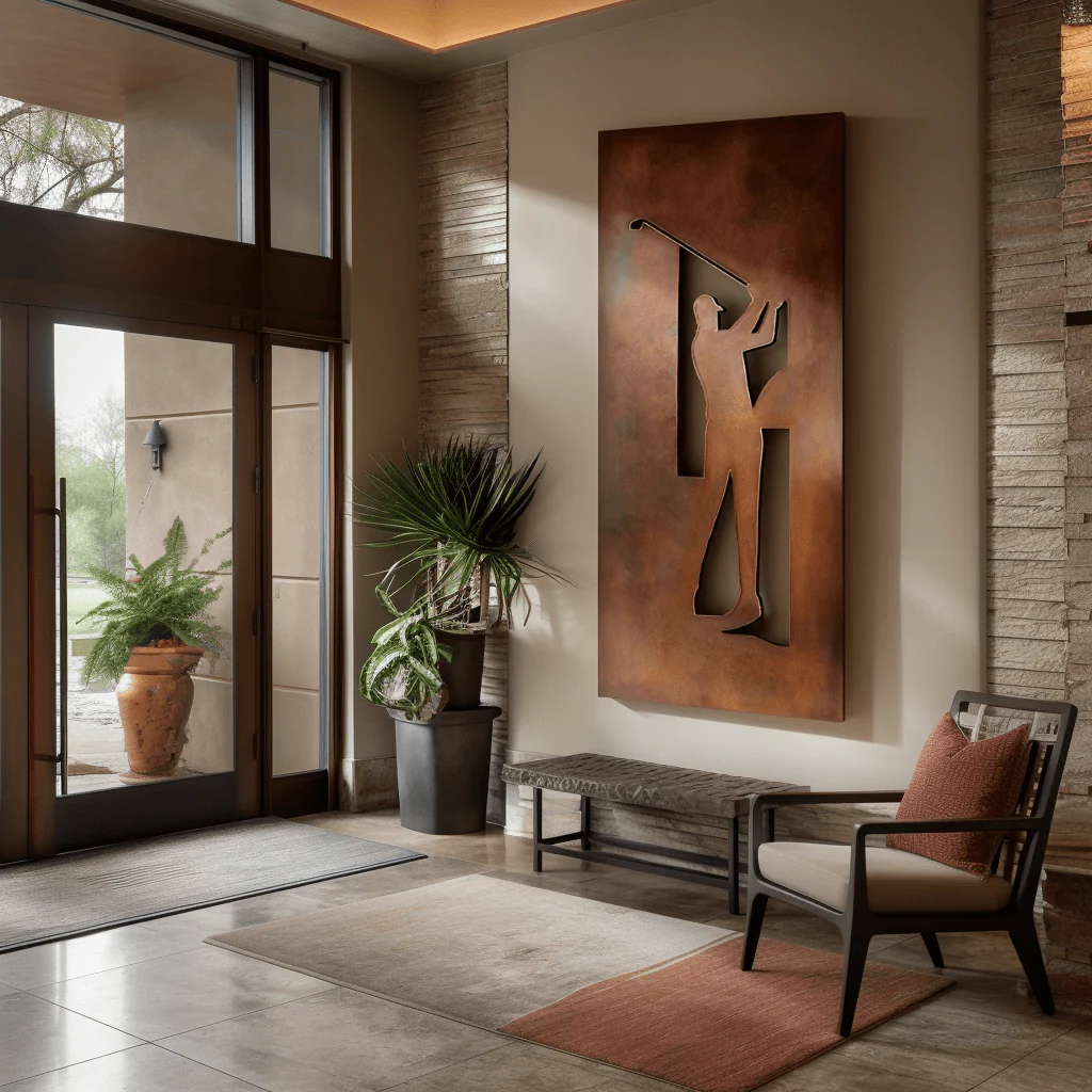 The Open - Metal Wall Art - Oxide - Image 3