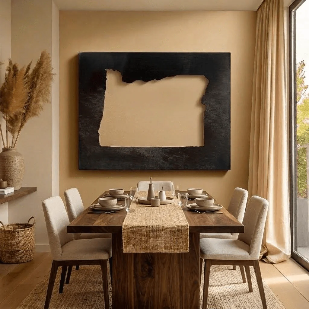 The Oregon - Metal Wall Art - Forge