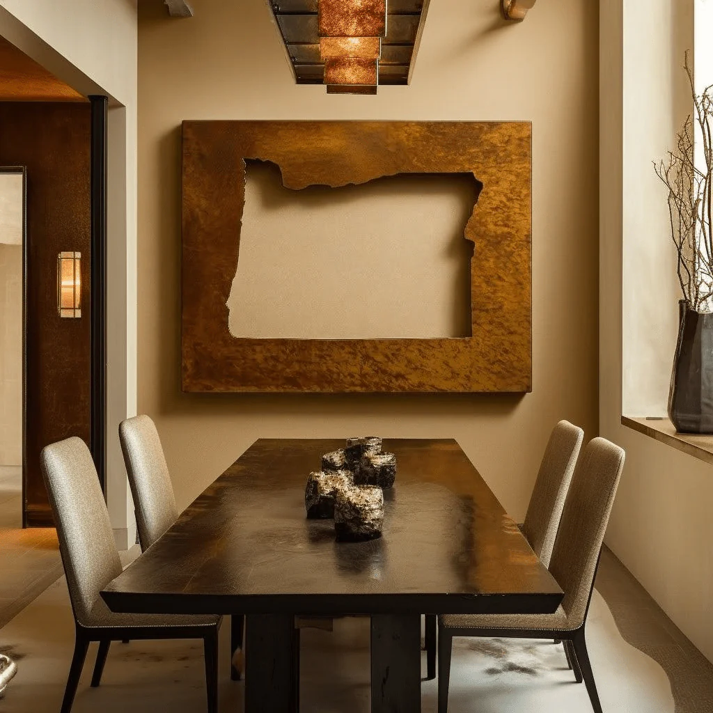 The Oregon - Metal Wall Art - Oxide - Image 4