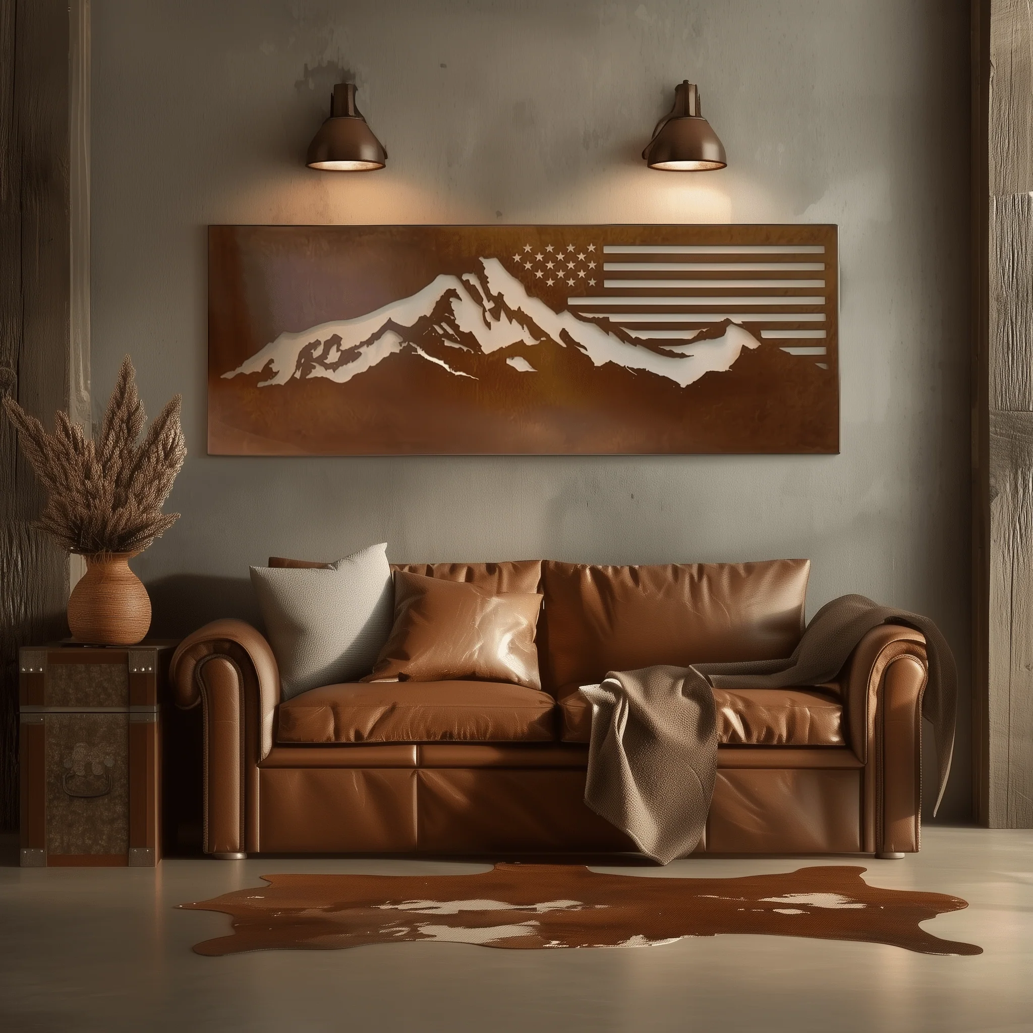 The Patriot - Metal Wall Art - Oxide - Image 4