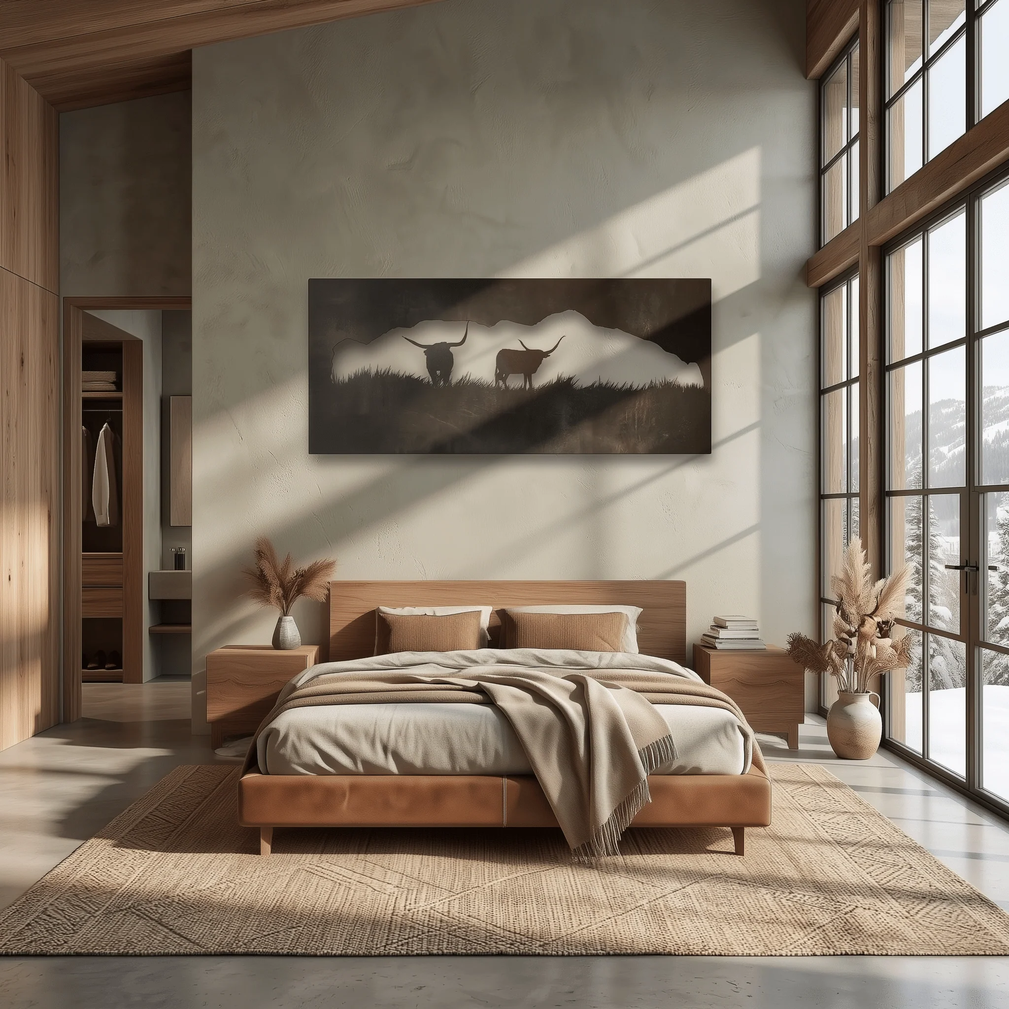 The Range - Metal Wall Art - Forge