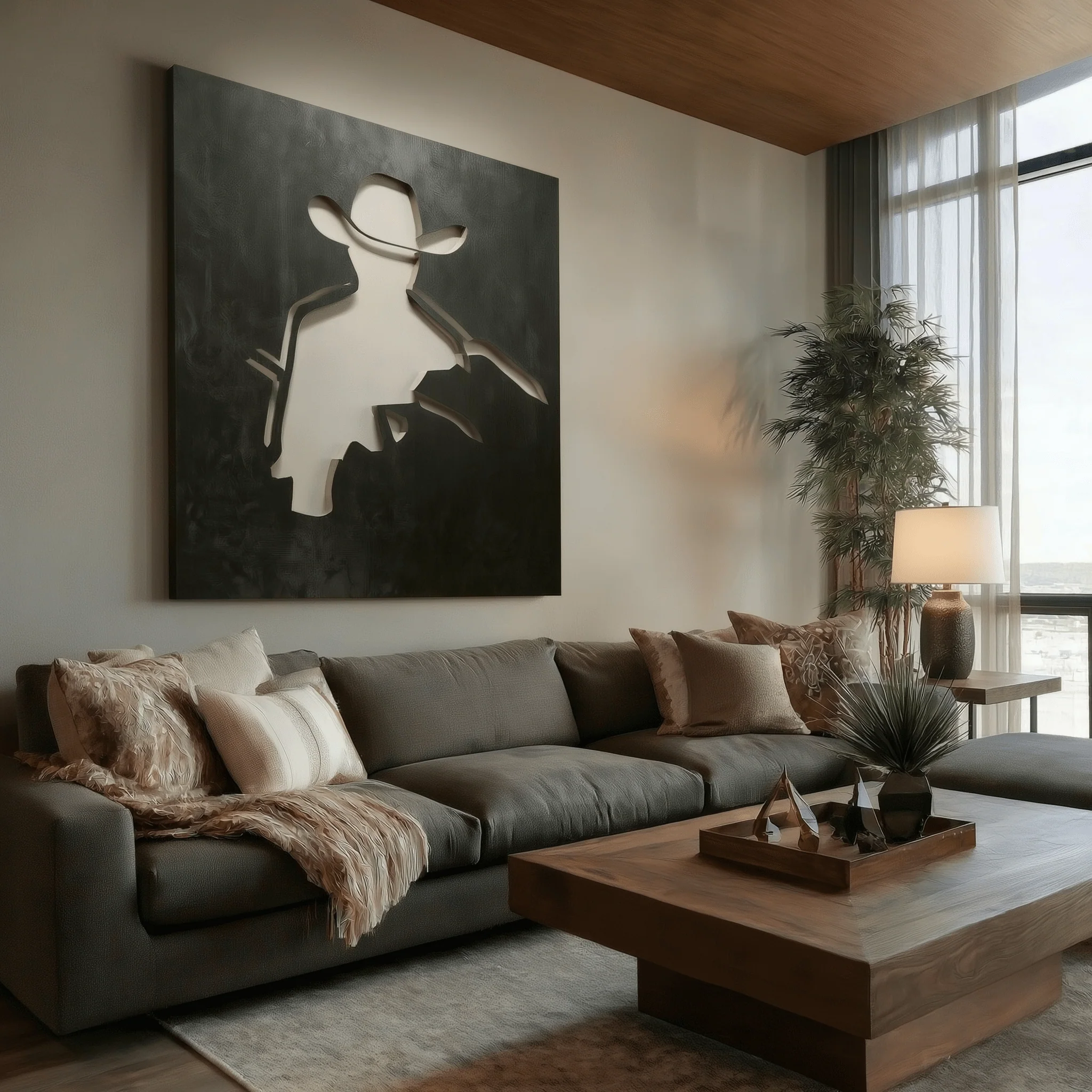 The Redwind - Metal Wall Art - Forge