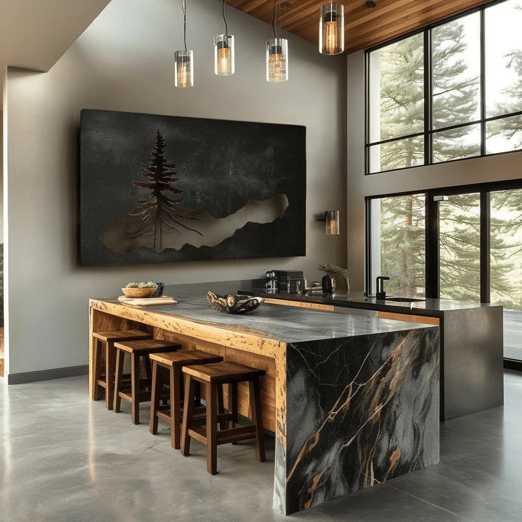 The Redwood - Metal Wall Art - Forge