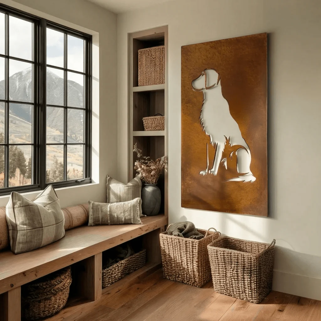 The Retriever - Metal Wall Art - Oxide - Image 4