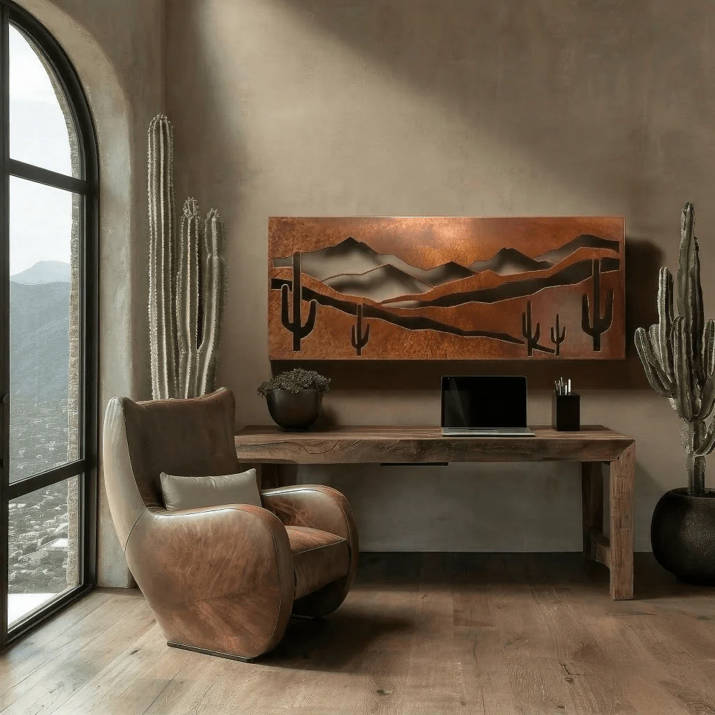The Rincon Mountains - Metal Wall Art - Oxide - Image 3