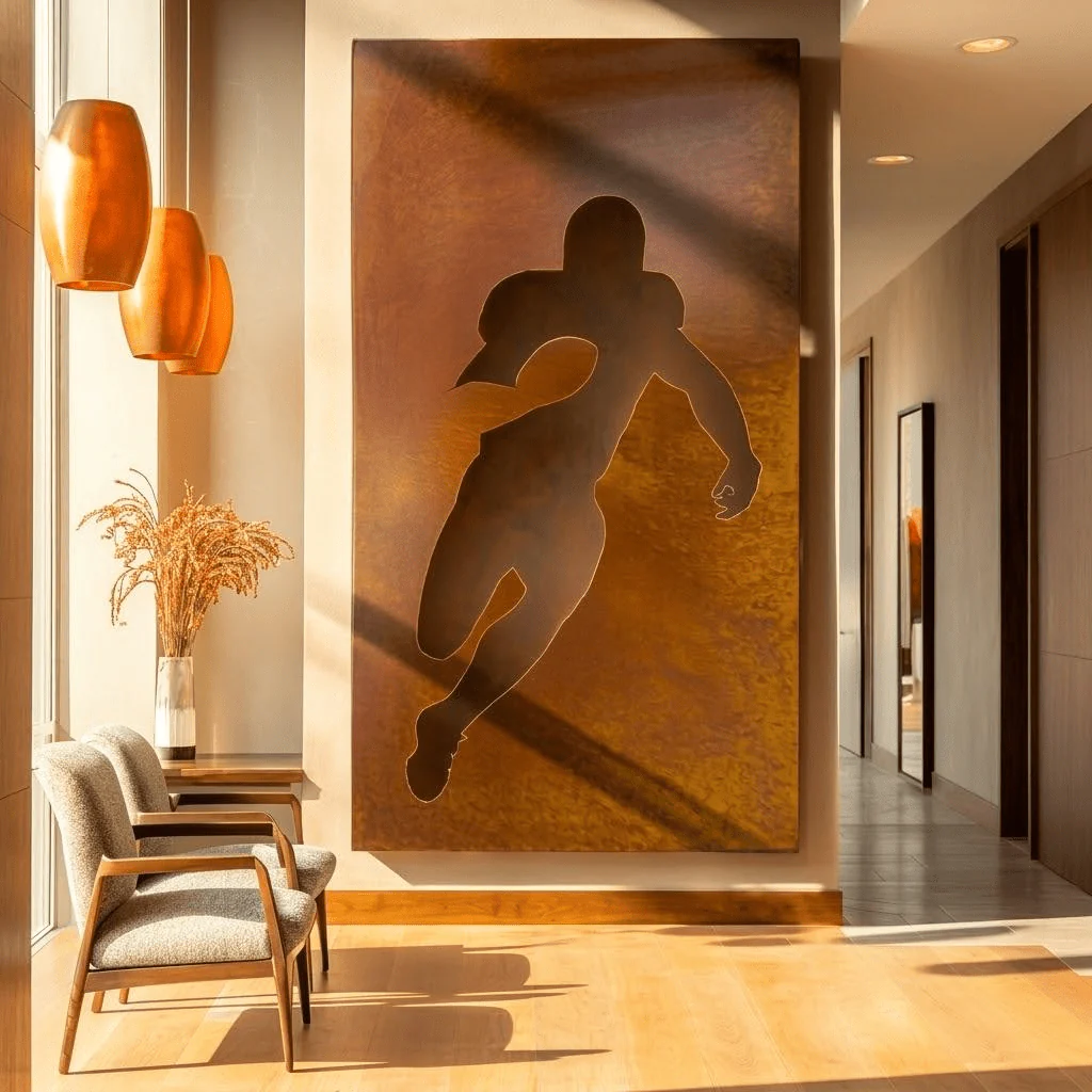 The Rush - Metal Wall Art - Oxide - Image 3