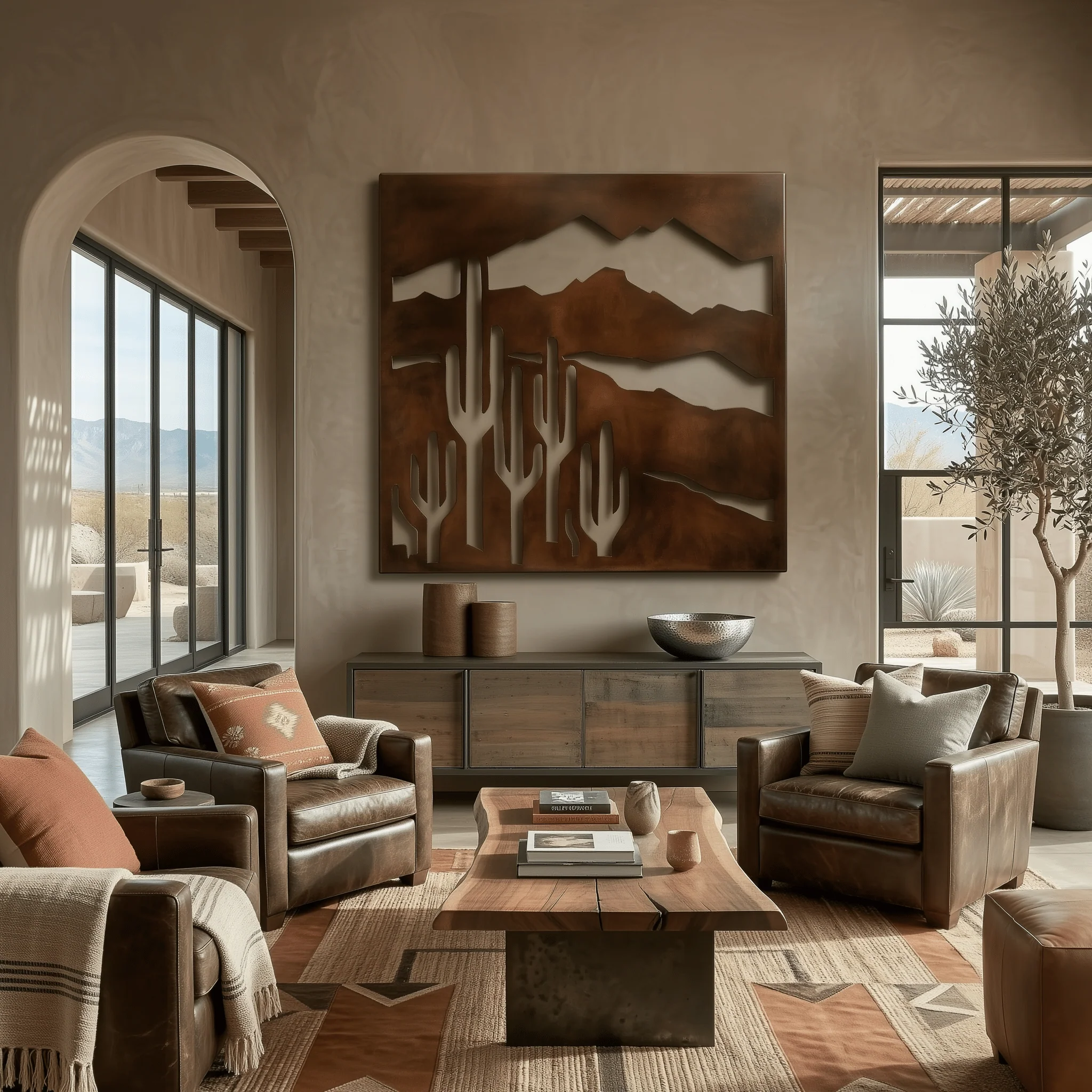 The Santa Catalina - Metal Wall Art - Oxide - Image 3