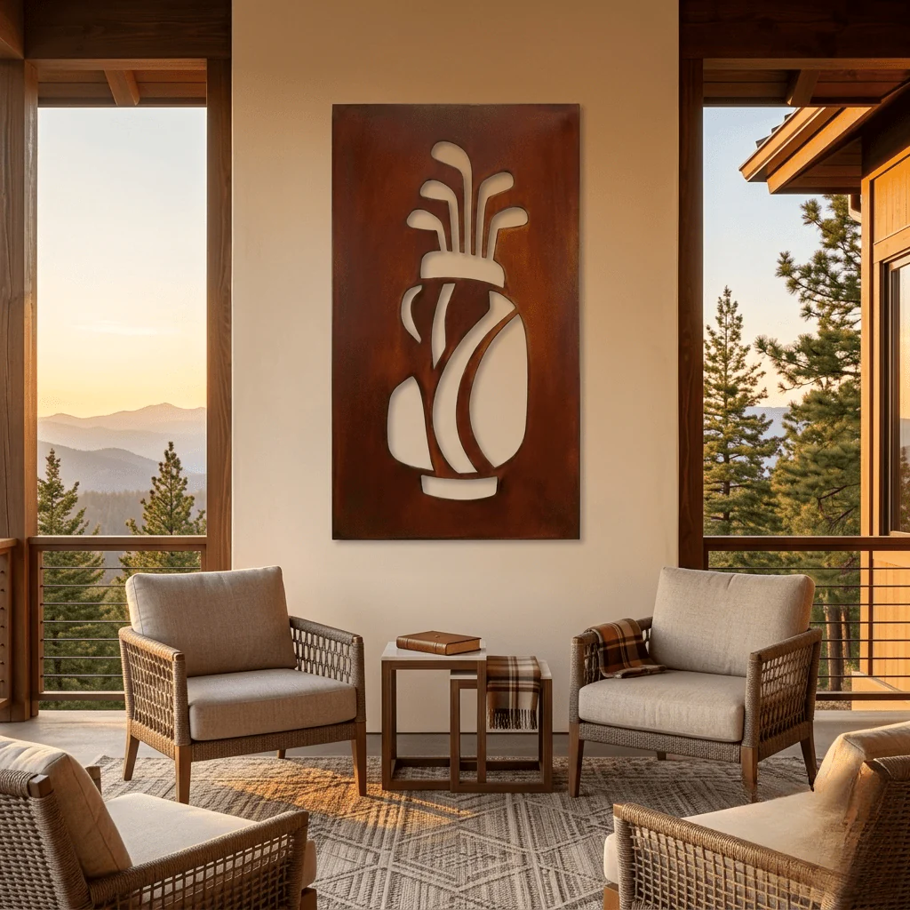 The Set - Metal Wall Art - Oxide - Image 2