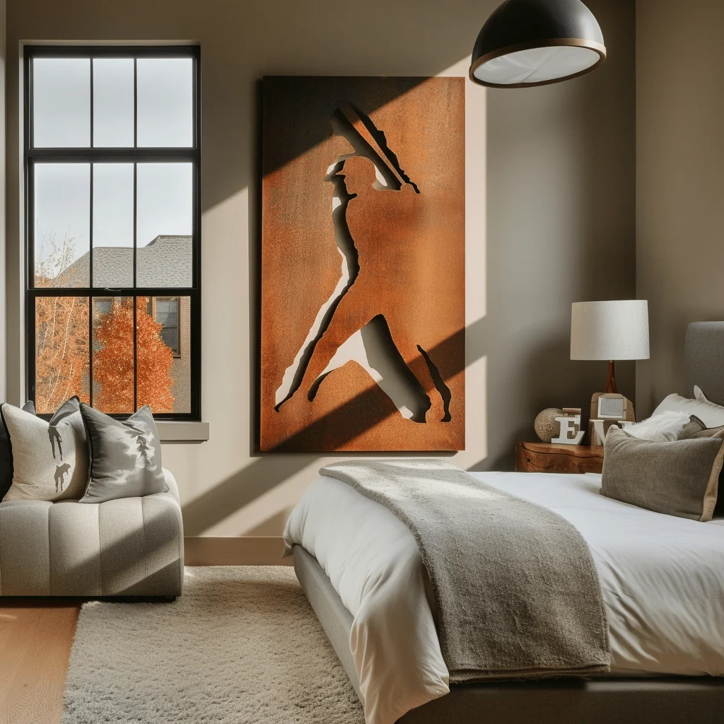 The Slugger - Metal Wall Art - Image 3