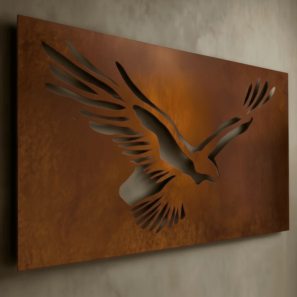 The Soar - Metal Wall Art - Oxide - Image 3
