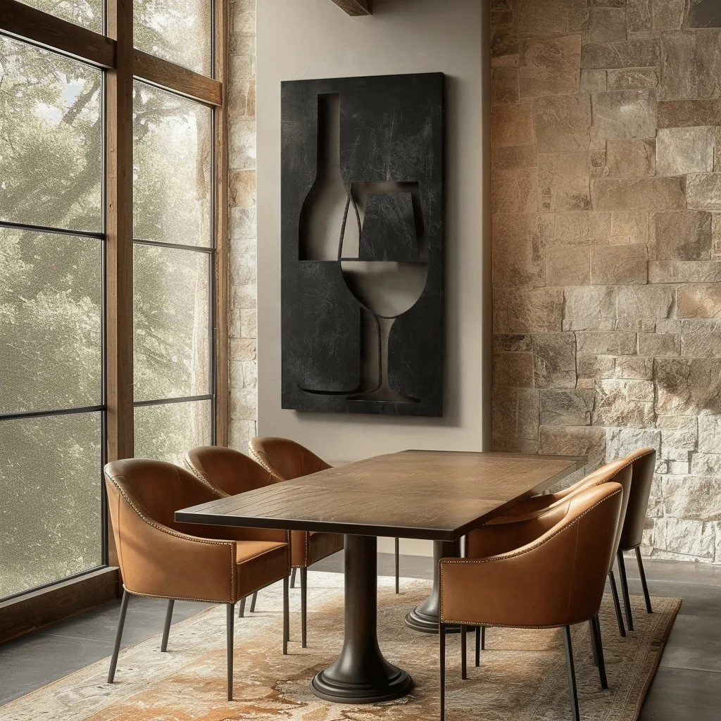 The Sommelier - Metal Wall Art - Forge - Image 3