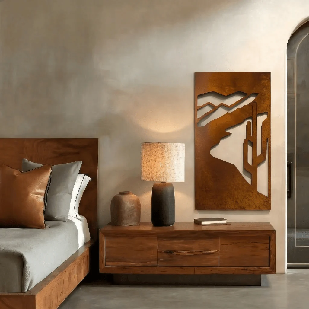 The Sonoras - Metal Wall Art - Oxide