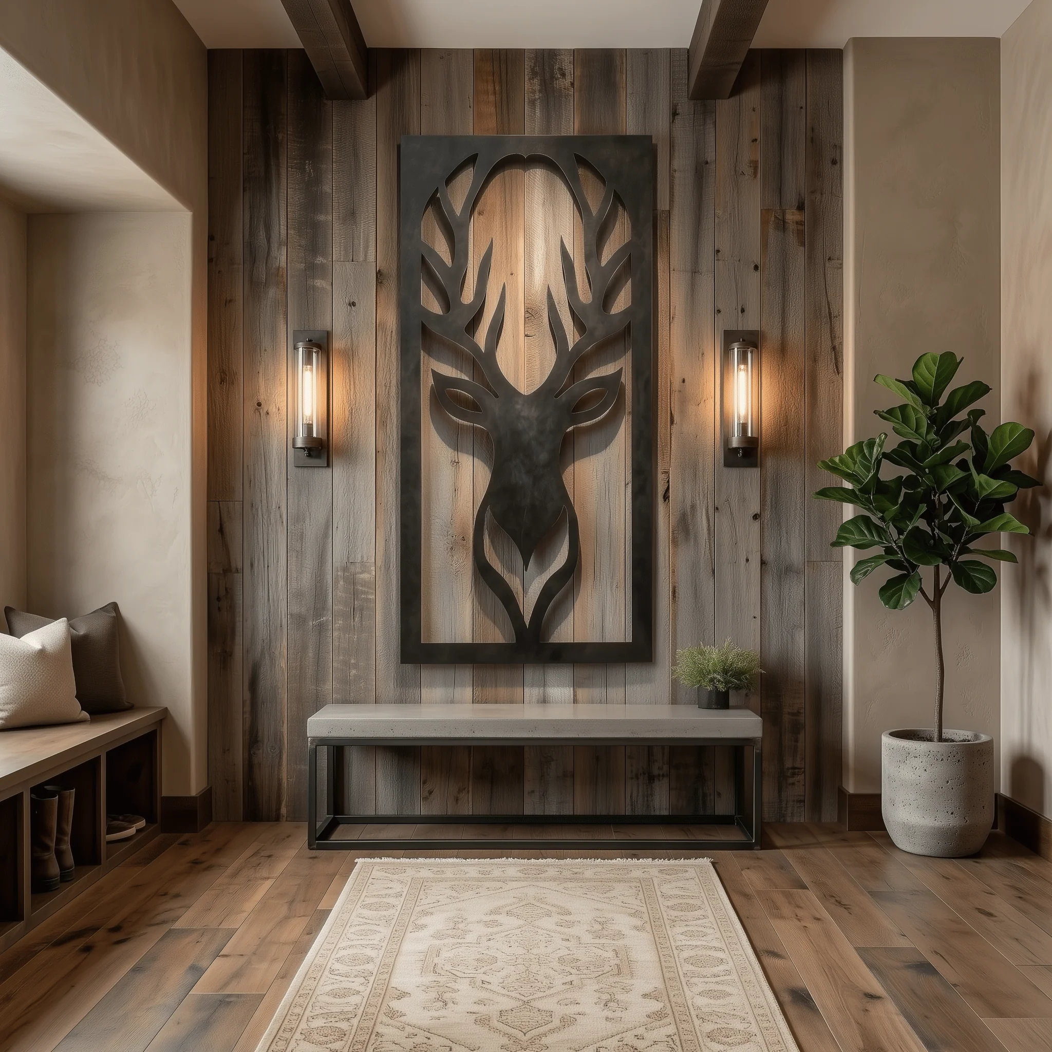 The Stag - Metal Wall Art - Forge - Image 3