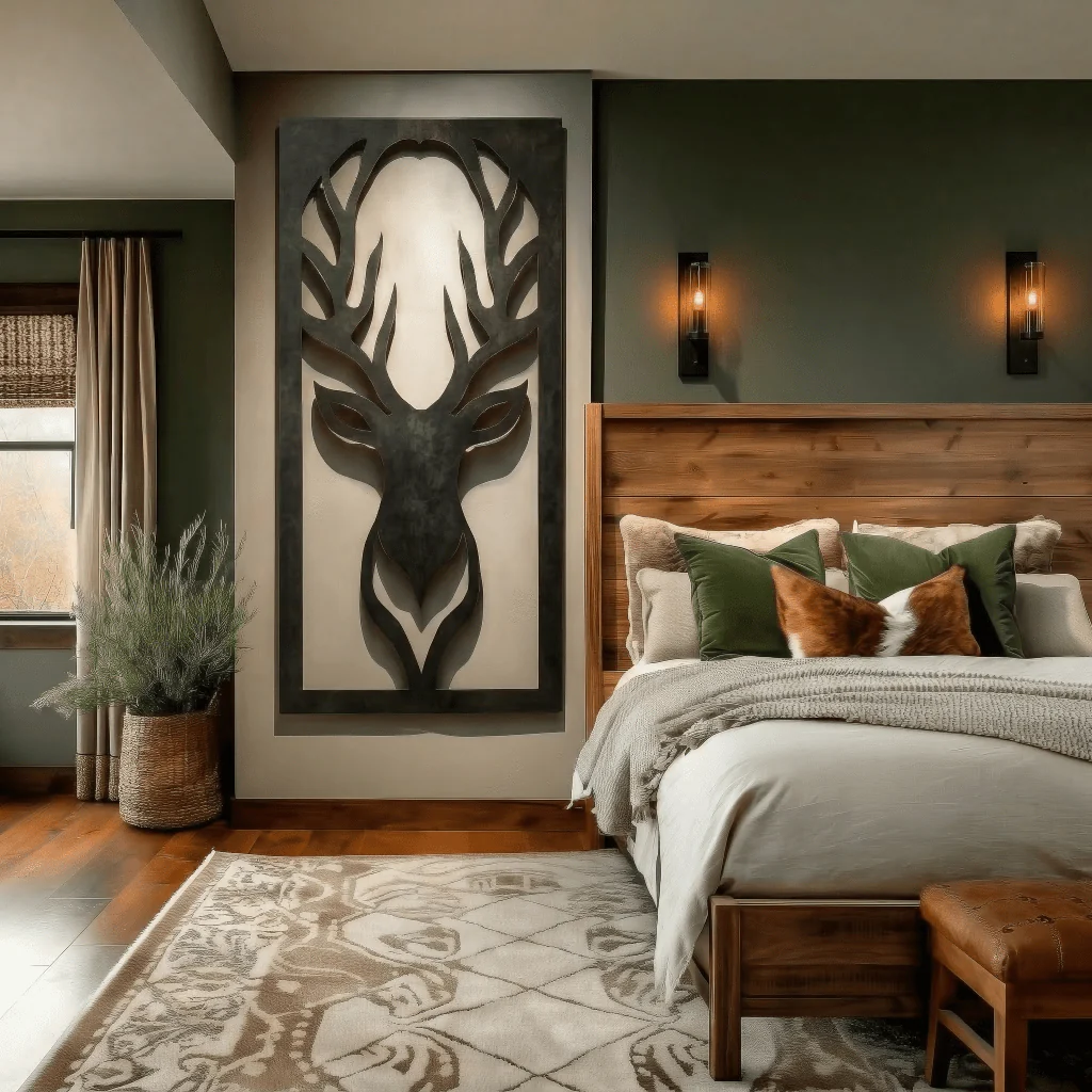 The Stag - Metal Wall Art - Forge - Image 4