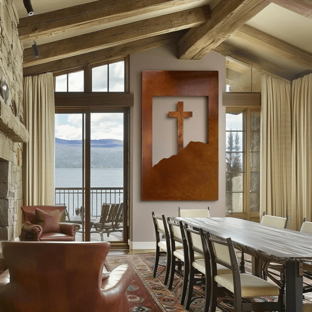 The Summit - Metal Wall Art - Oxide - Image 3