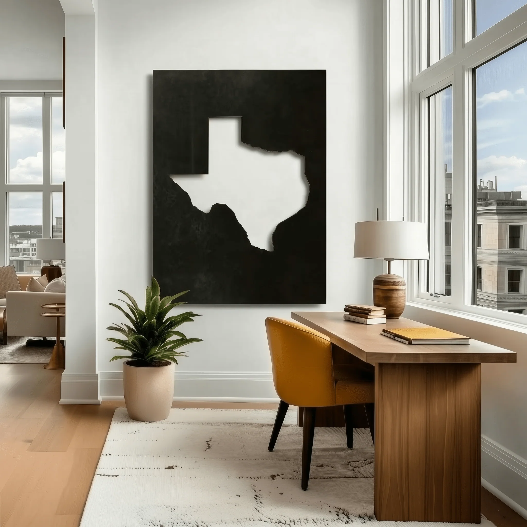 The Texas - Metal Wall Art - Forge