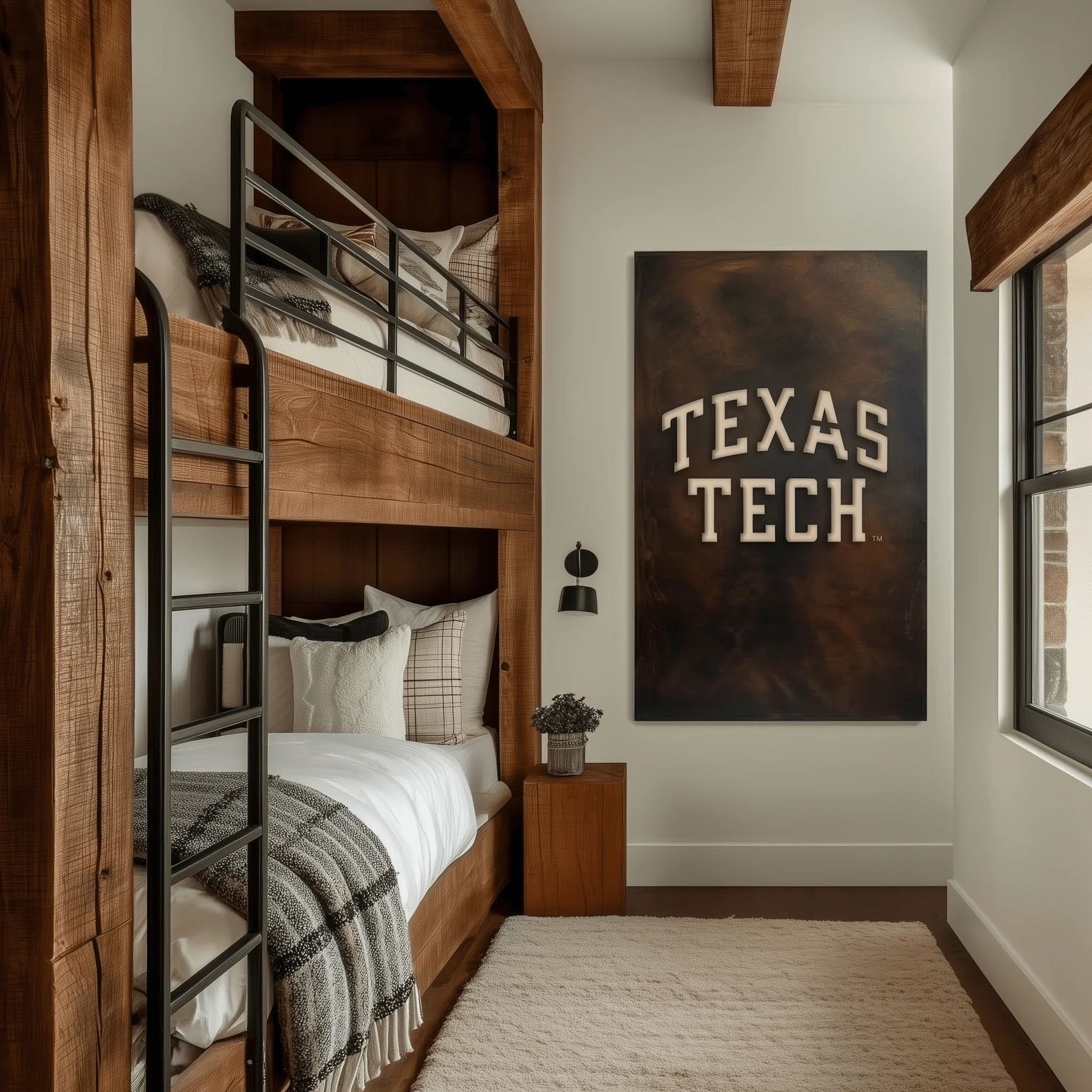 The Texas Tech - Wall Art - Portrait - Umber - Image 7