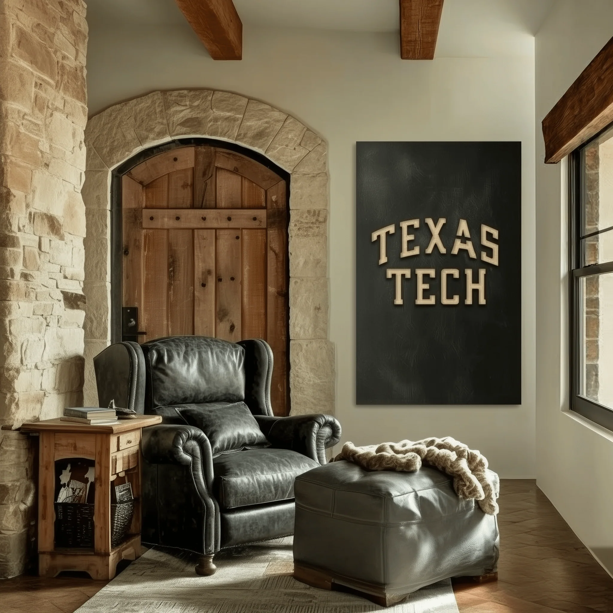 The Texas Tech - Wall Art - Portrait - Forge - Image 3