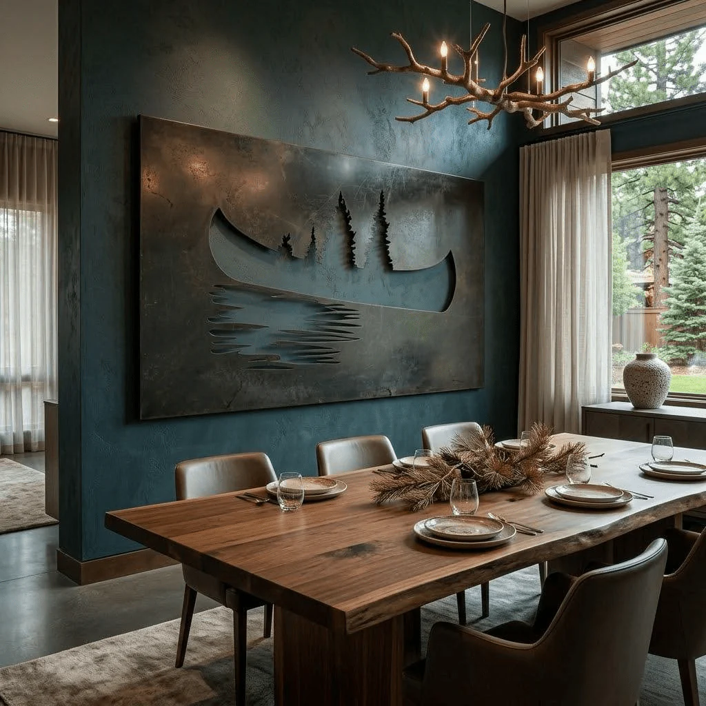The Timberline - Metal Wall Art - Forge - Image 2