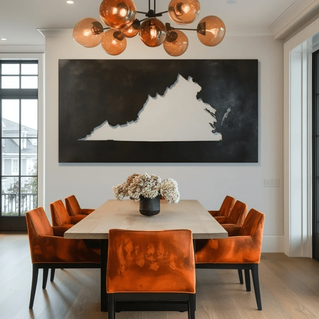 The Virginia - Metal Wall Art - Forge - Image 3